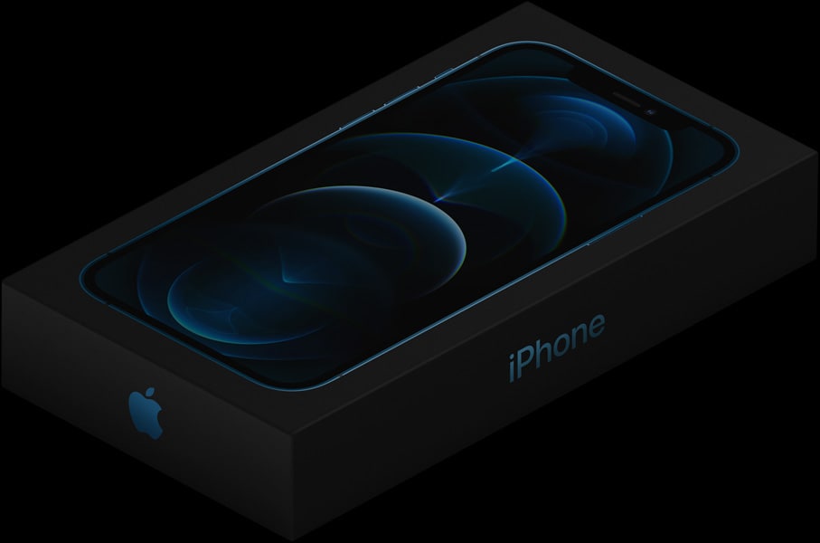 Telefon APPLE iPhone 12 Pro Max 5G, 256GB, Pacific Blue